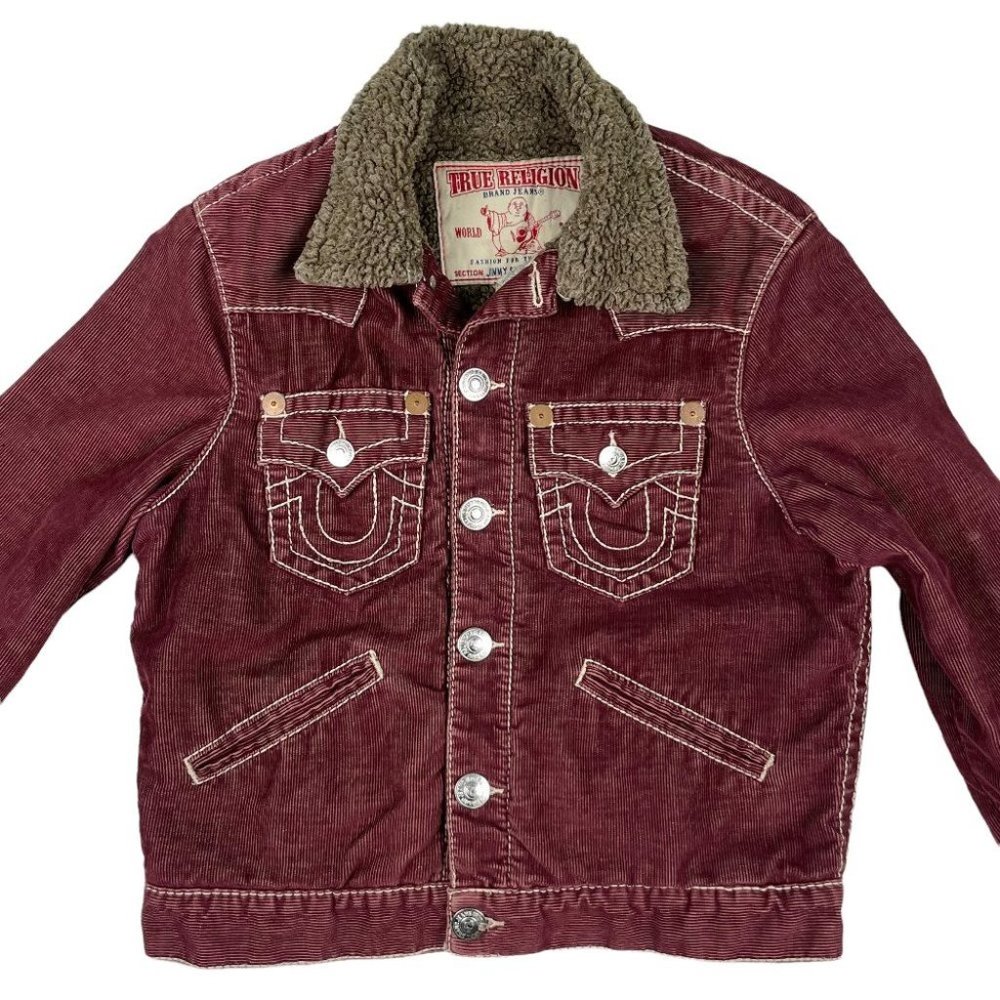 Women's True Religion Corduroy Jacket Size Small